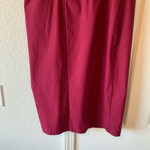 Brand New! Burgundy women’s pencil skirt